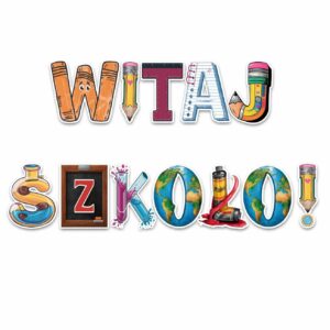 Dekoracja szkolna "WITAJ SZKOŁO wz. 12"