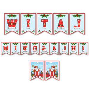 Girlanda „Witaj Mikołaju"